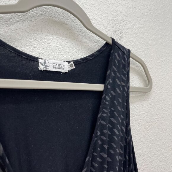 Carve Designs Stretch Sleeveless Tank Tencel Dress w Pockets Womens size Small - Picture 2 of 7
